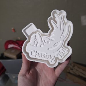 Chasing Tail Freshie Mold