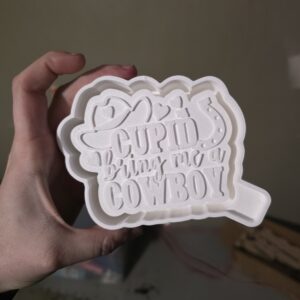 Cupid bring me a Cowboy Freshie Mold