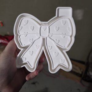 Heart Bow Freshie Mold