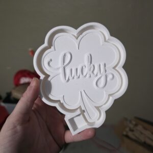 Lucky Shamrock Freshie Mold