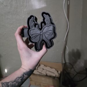 Antler Bow Freshie Mold